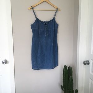 Fabulous 1990s denim mini dress